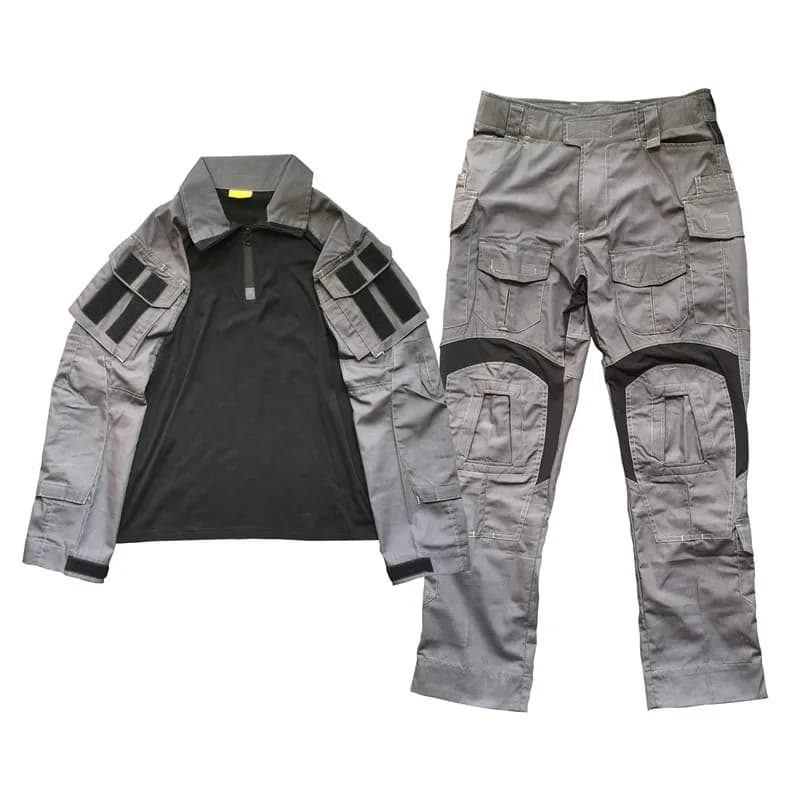 Combinaison tactique frog suit GEN3 grise urbaine commuting pêche outdoor survêtement cuir