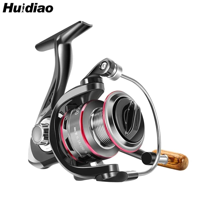 Huidiao Lure Spinning Reel 1000-7000 Series 5.2:1 Gear Ratio Tough Fishing Reel 