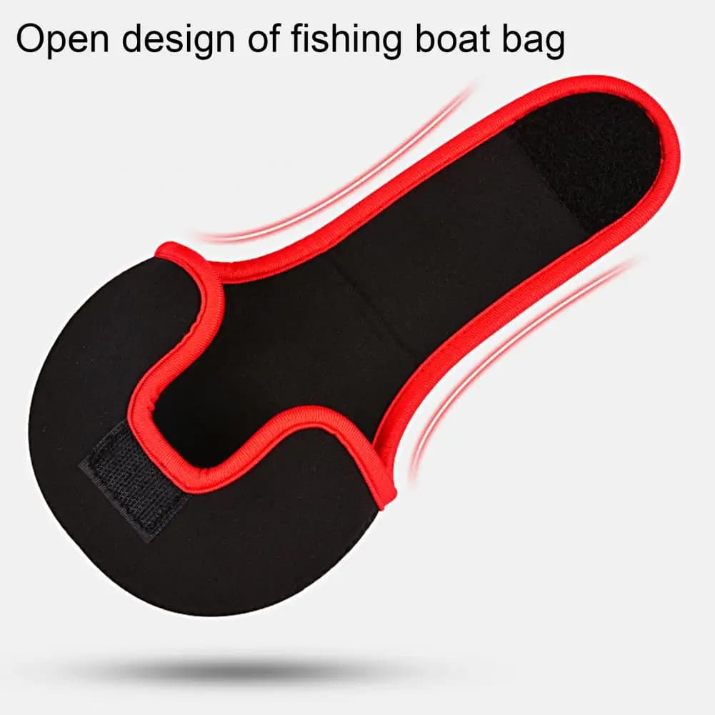 Étui de protection portable pour moulinet baitcasting - Housse de rangement néoprène équipement pêche