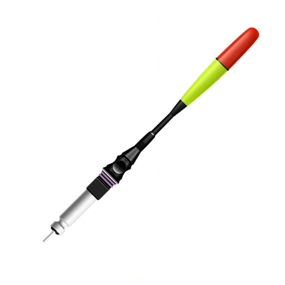 Flotteur LED lumineux ultra sensible pour la pêche de nuit, 2 pièces, montage haut, éclairage puissant