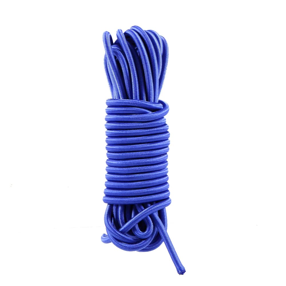 Corde élastique bungee 5mm pour kayak - 5 mètres pour fixations et rangement d'équipement pêche