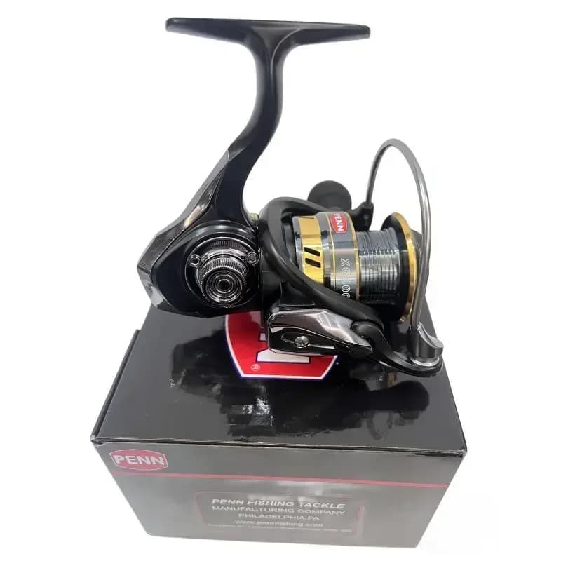 Moulinet de pêche PENN 13+1 roulements - Rapport 4.7:1/5.5:1 - Ligne PE offerte pour pêche en mer et surfcasting