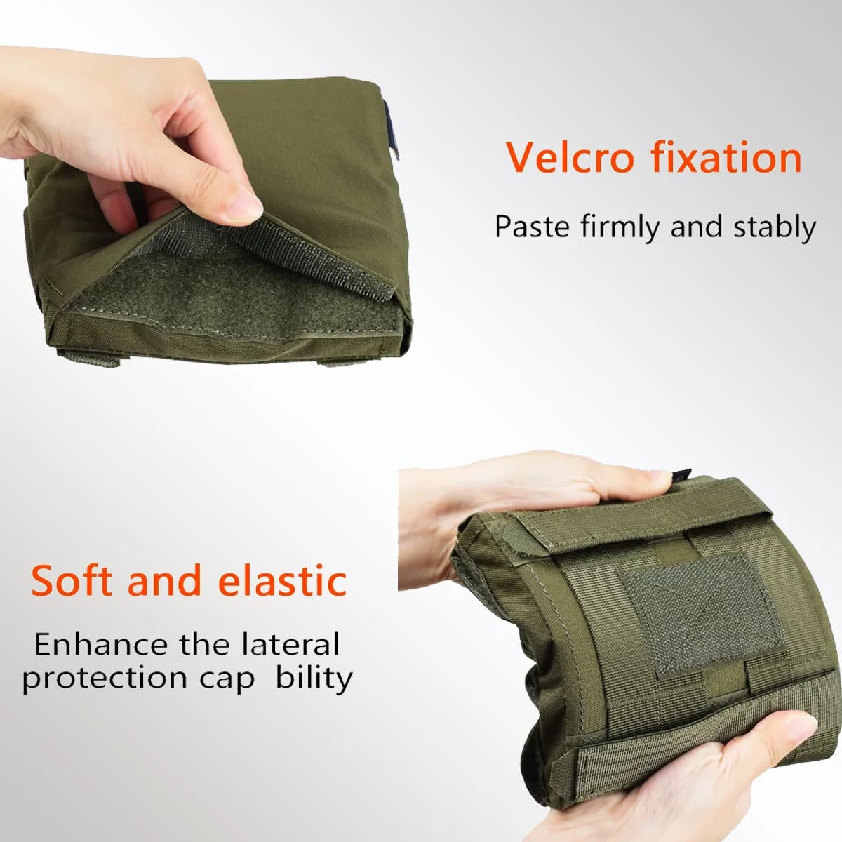 Poche latérale tactique pour plaque JPC2.0 AVS - Poche camouflage molle anti-choc pour pêche