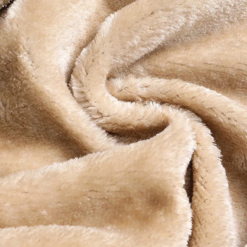 Veste polaire chaude hiver 2024 pour homme, doublure intérieure en cuir, décolleté V, sans manches, vêtement décontracté extérieur
