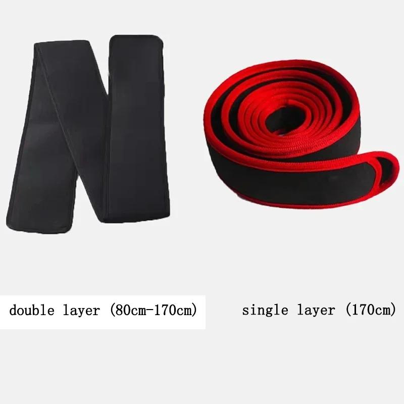 Étui souple canne à pêche 2 couches 80-170cm, housse de transport pliable pour cannes spinning et casting