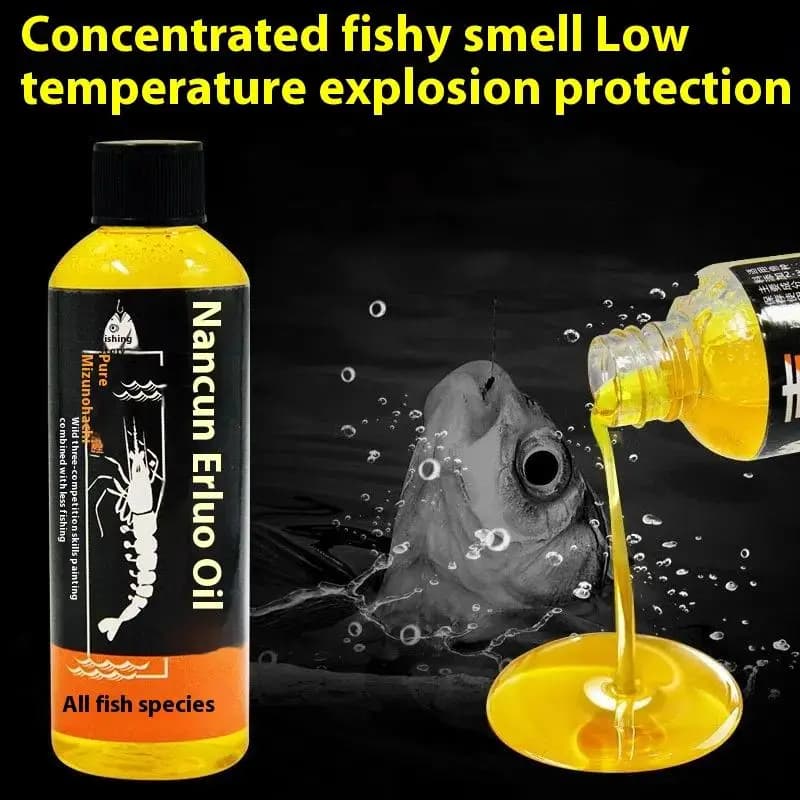 Attractant carpe krill antarctique huile crevette - concentré protéiné pour amorçage pêche