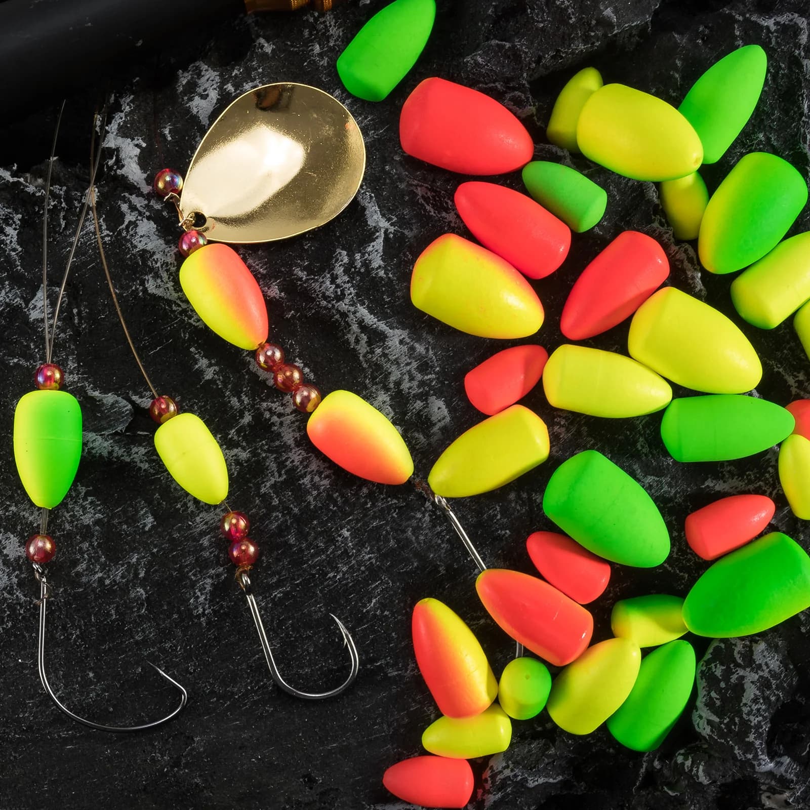 10 à 30 flotteurs en mousse pour pêche en mer et eau douce, indicateur de touche
