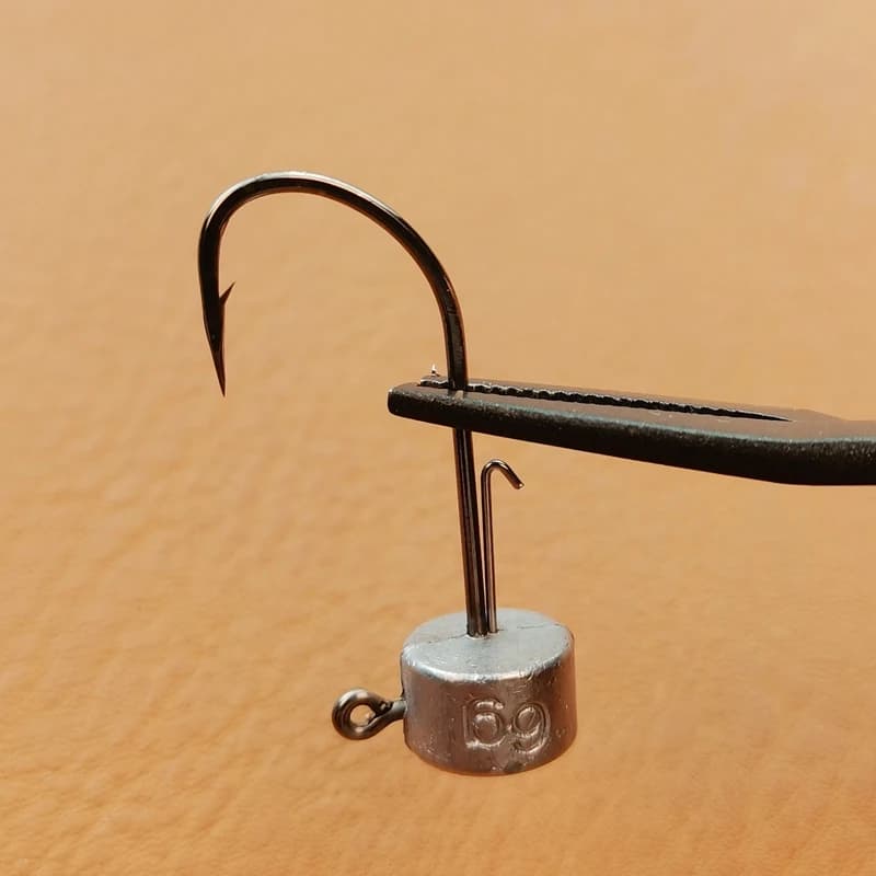 Têtes plombées Ned Rig 10 pièces Mr JigginG 1.8g à 6g - Hameçons pour leurres souples bass et truite