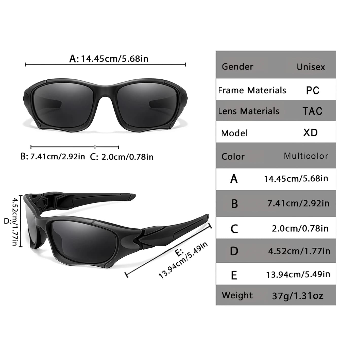 Lunettes de soleil polarisées camouflage pour pêche et outdoor - protection UV maximale pour hommes et femmes