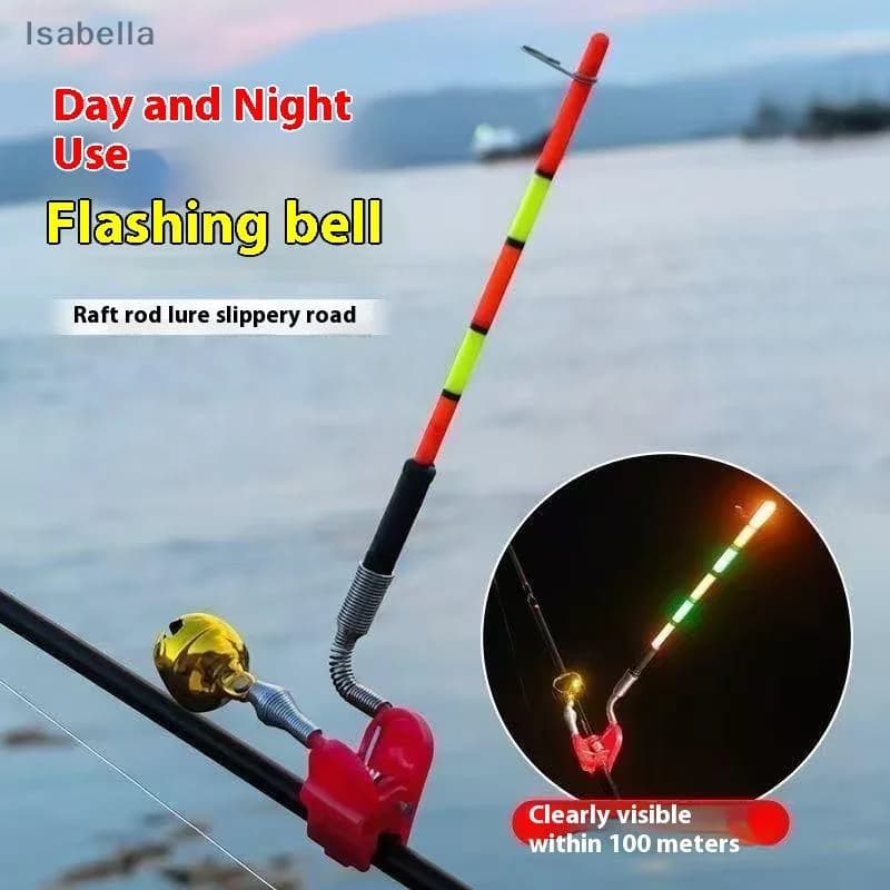 Indicateur flottant électronique lumineux pêche côtière - Flotteur alarme morsure nuit signal côtier