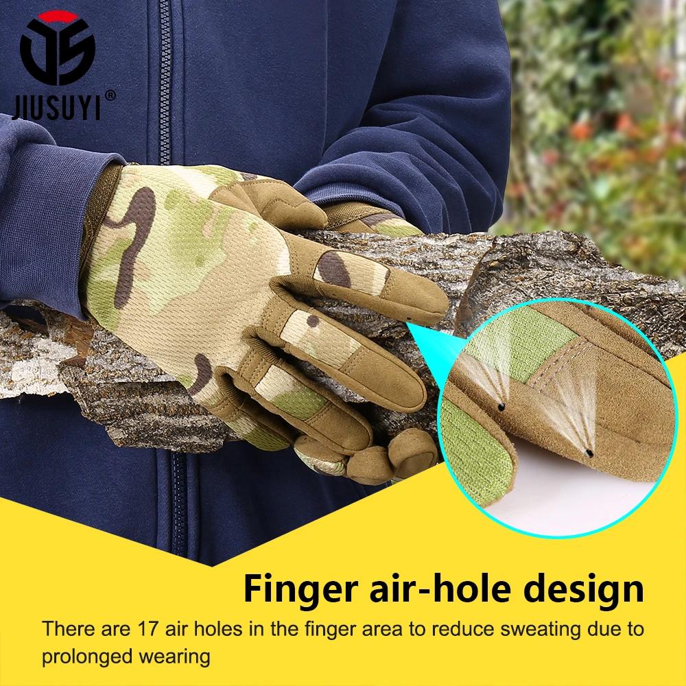 Gants tactiques Outdoor écran tactile pêche chasse cyclisme camping randonnée légers homme