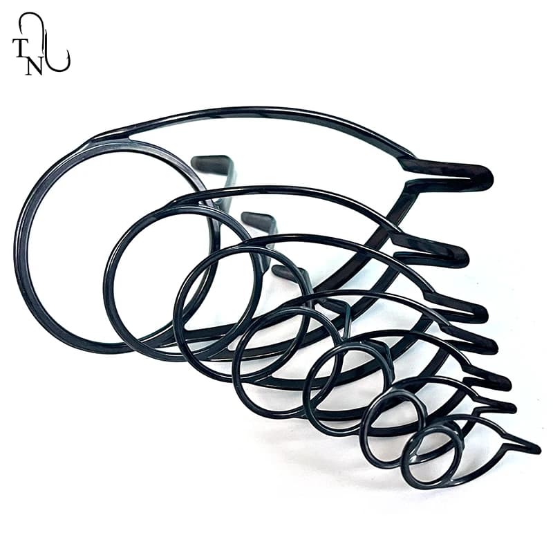 Accessoires montage cannes TN16-1 2 pièces guides mer anti-rouille finition adamant DIY