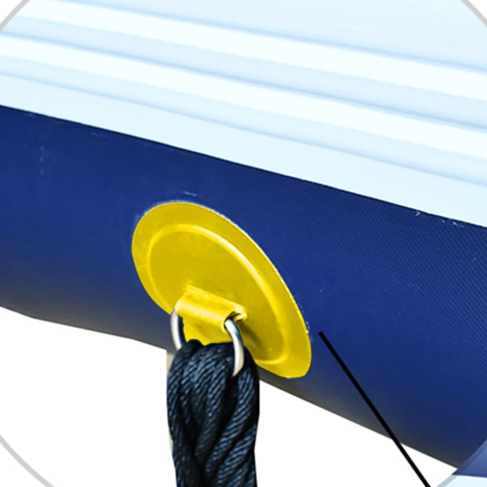 Patches D-Ring PVC pour kayaks gonflables SUP - Lot de 1 à 10 anneaux de fixation