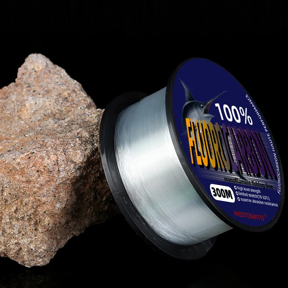 Bas de ligne fluorocarbone 100% japonais 0.12-0.48mm monofilament coulante pour pêche en mer