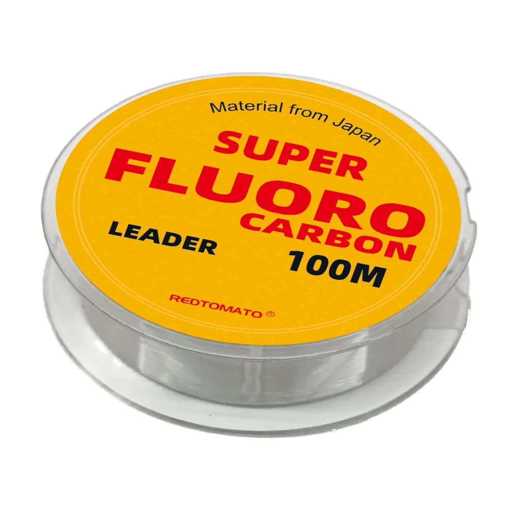 Fil de Pêche Fluorocarbon REDTOMATO Super Résistant Matériau Japonais Diamètres 0.14 à 0.70mm pour Vos Montages