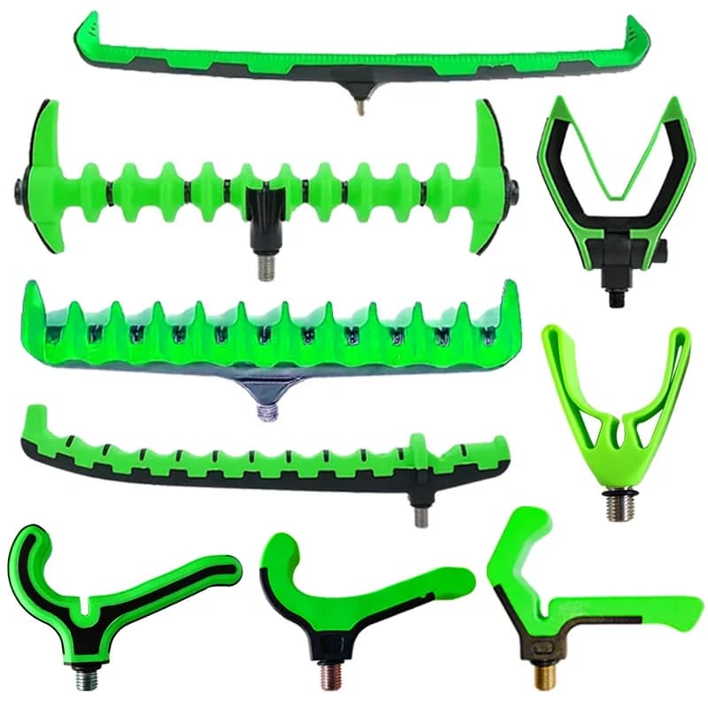 Tête de support universelle pour cannes pêche - Compatible buzz bars support feeder carpe