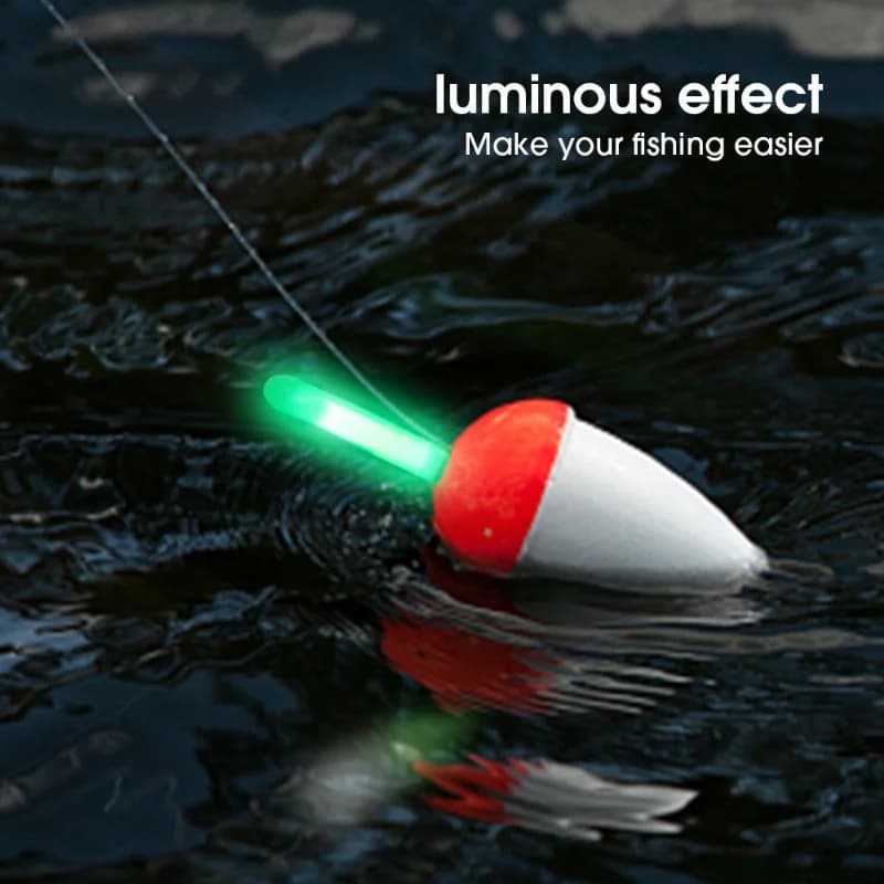 Lumineux Bâton Fluorescent Pêche Nuit 50 ou 100 Pièces Flottant Luminous pour Pêche Nocturne