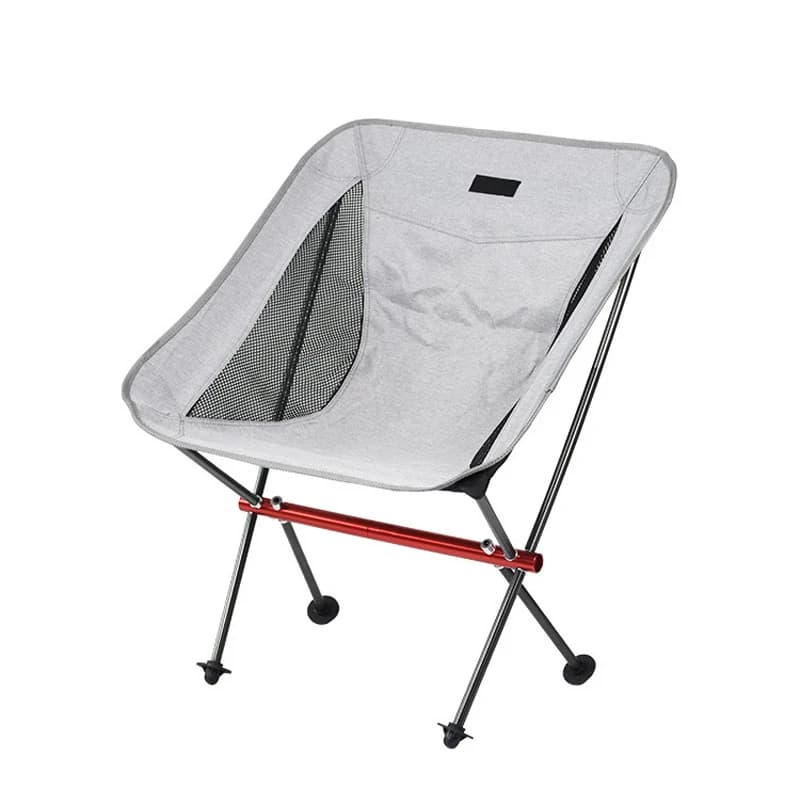 Chaise dossier pliante compacte pêche - Tabouret pliant ultraléger pour camping et pique-nique