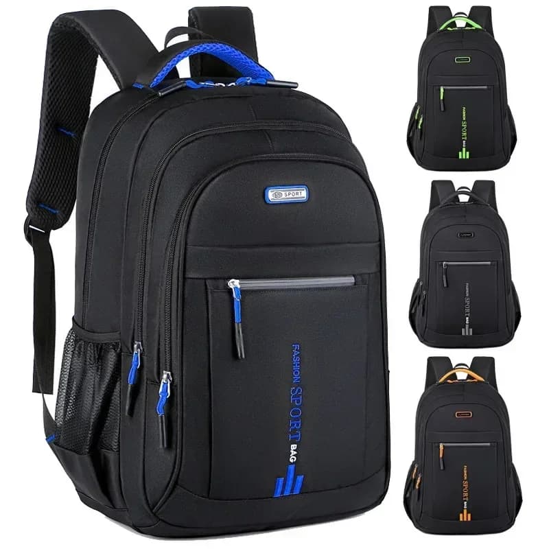 Sac à dos homme Oxford étanche ordinateur - Cartable professionnel voyage école lycée étudiant