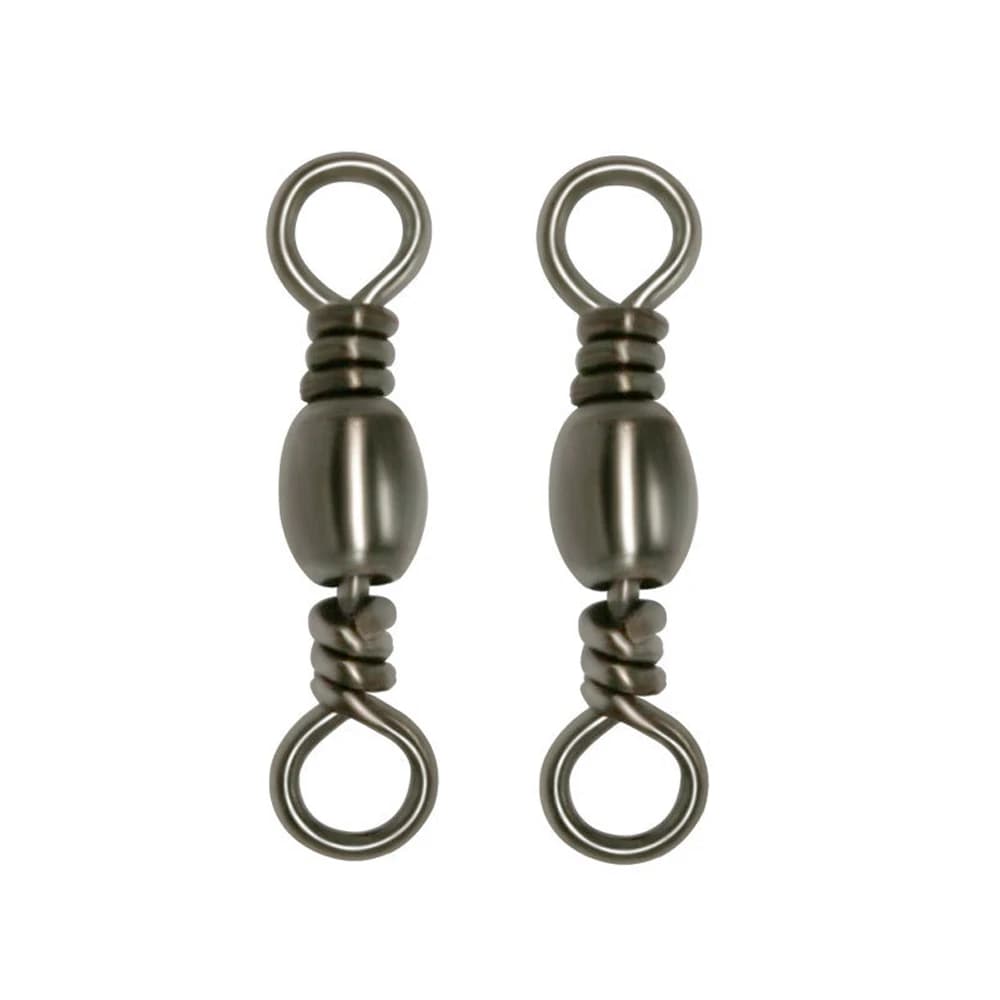 Barrel Swivel en Acier Carbone 100 Pièces pour Pêche en Mer - Connecteurs Hameçons et Accessoires
