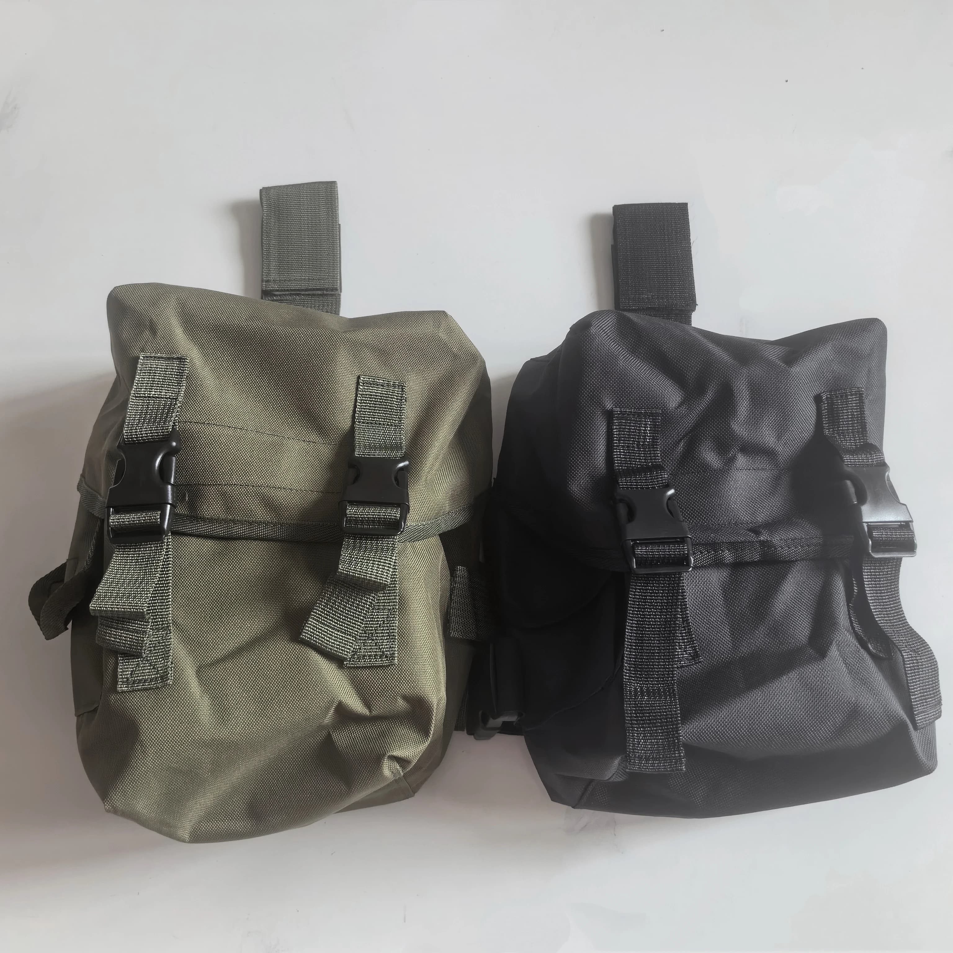 Sac de jambe tactique rangement pêche - Accessoire portable pour équipement de pêche