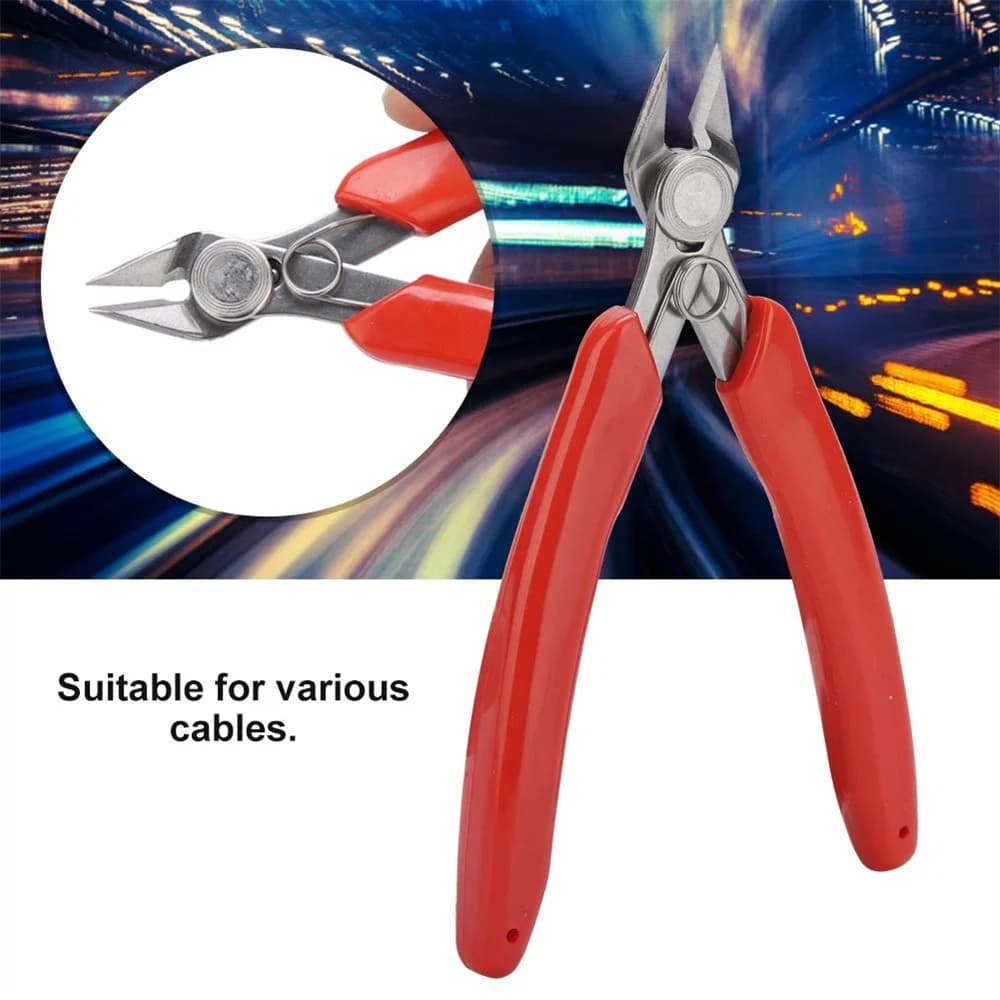 Pince coupe-fil universelle acier inoxydable - Outils main pour électronique, imprimante 3D et câbles