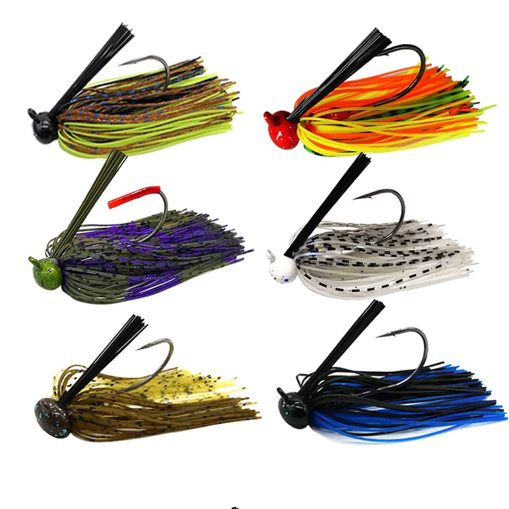 Leurre chatterbait pêche du bass weedless leurre spinner 12g 16g appât souple leurre vibrant