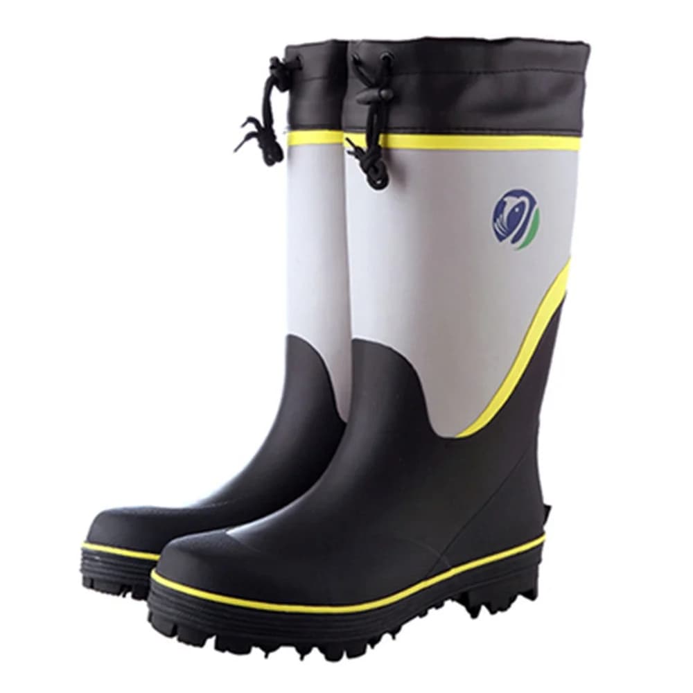 Waders de pêche à la mouche imperméables cheville haute semelle caoutchouc antidérapante homme femme