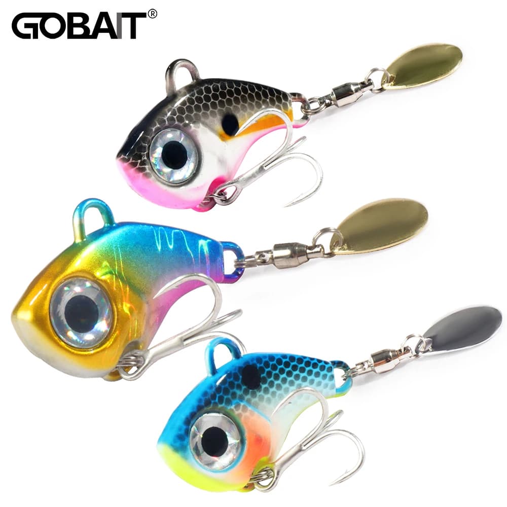 Leurre métal vibrant wobble spinner 10g 20g 30g pour la pêche aux leurres artificiels