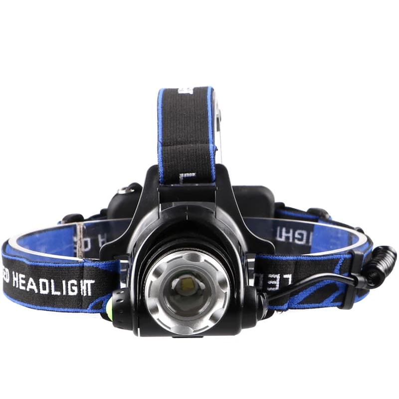 Frontale LED télescopique zoomable étanche rechargeable - Ultimate pour pêche nocturne professionnelle