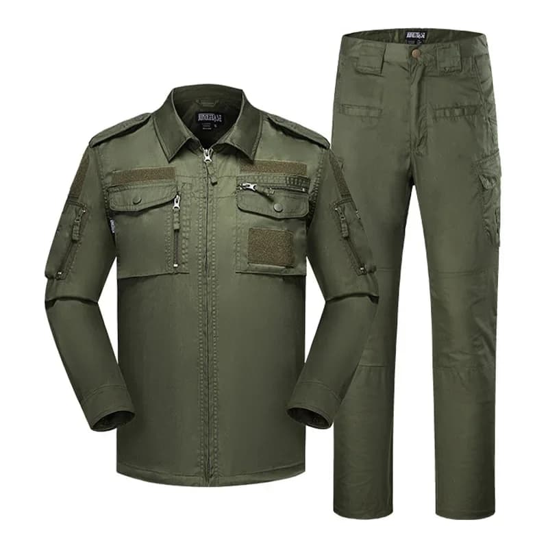 Ensemble uniforme camouflage BDU tactique shirt pantalon pêche chasse entraînement airsoft