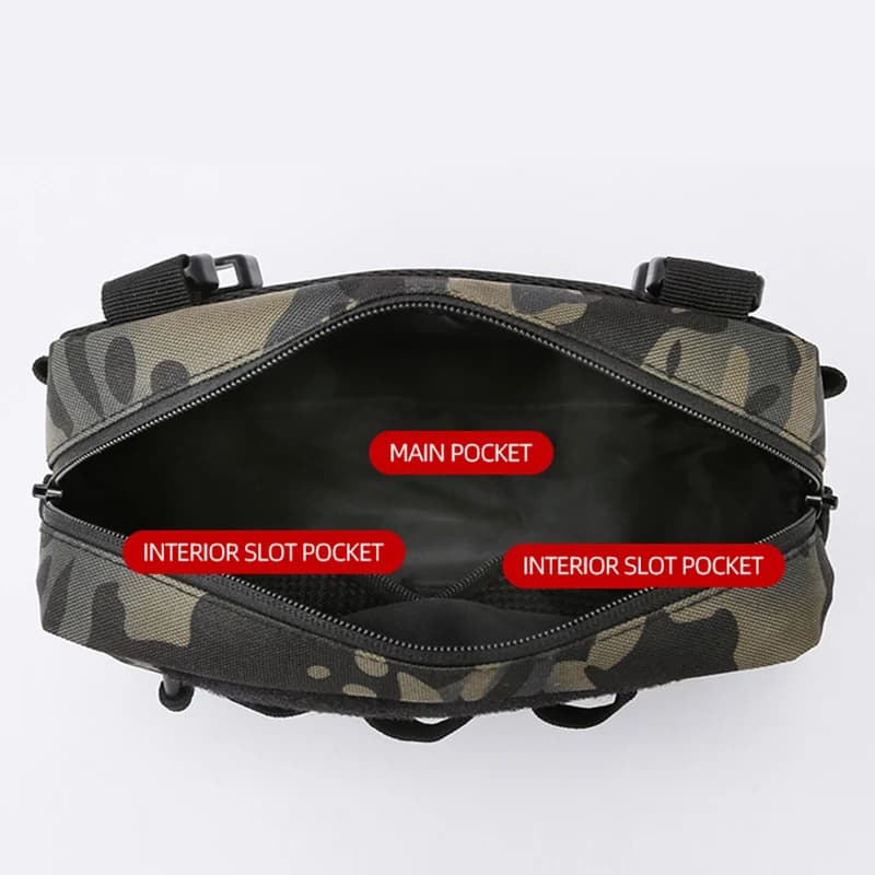 Gilet de pêche camouflage sac utilitaire ceinture rangement leurres accessoires pêche chasse