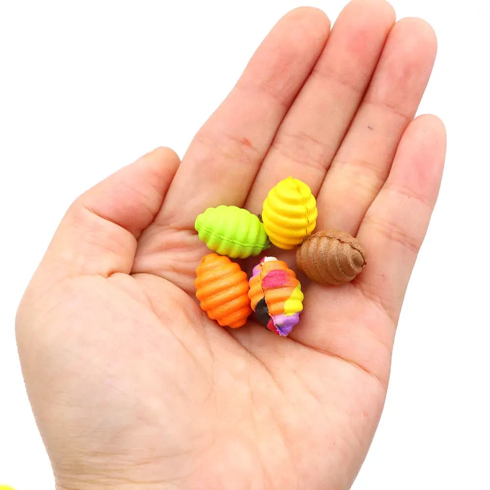 Feeder méthode 8PCS - Montage cheveu pop-up soie chrysalide haute flottabilité pour carpe