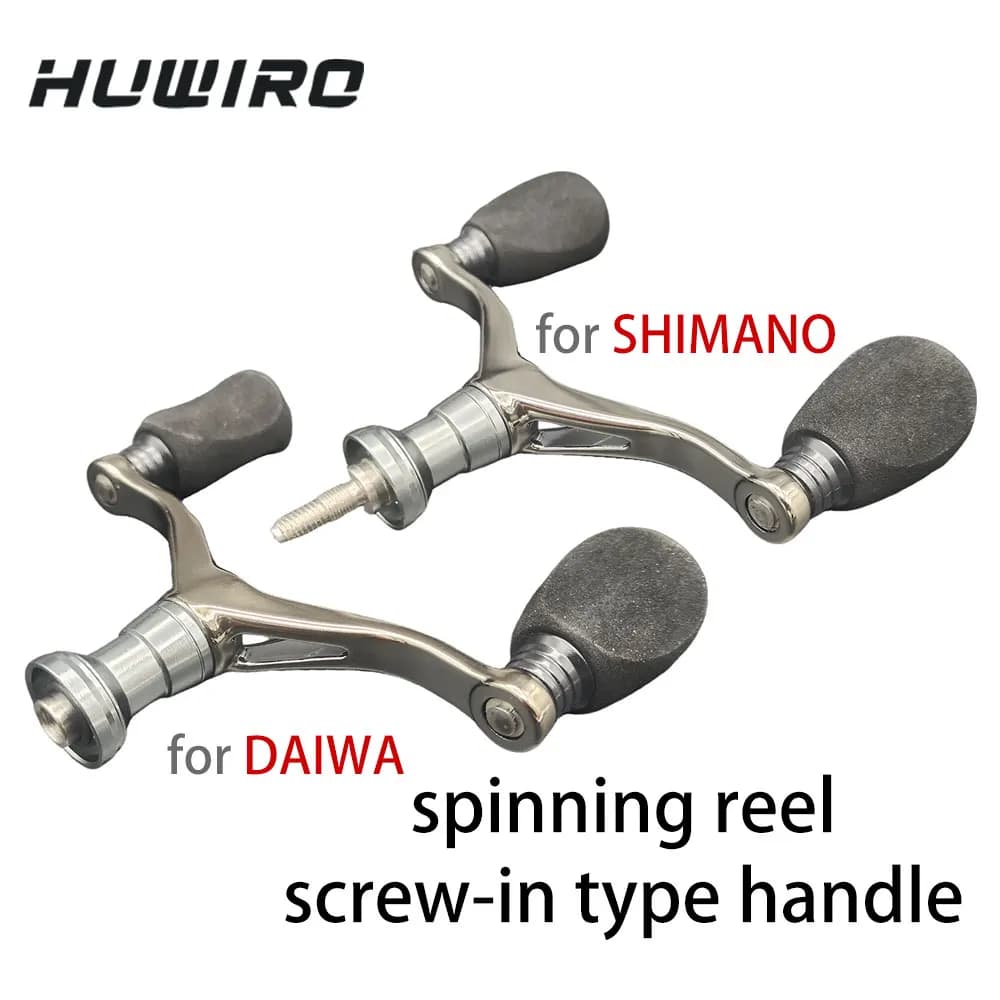 Manivelle de rechange pour moulinet spinning SHIMANO DAIWA, poignée double grip compatible NASCI STRADIC ULTEGRA VANQUISH