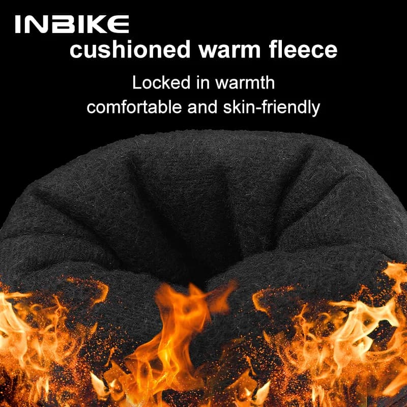 Gants INBIKE hiver hommes femmes 3M Thinsulate résistants au froid tactiles imperméables coupe-vent moto