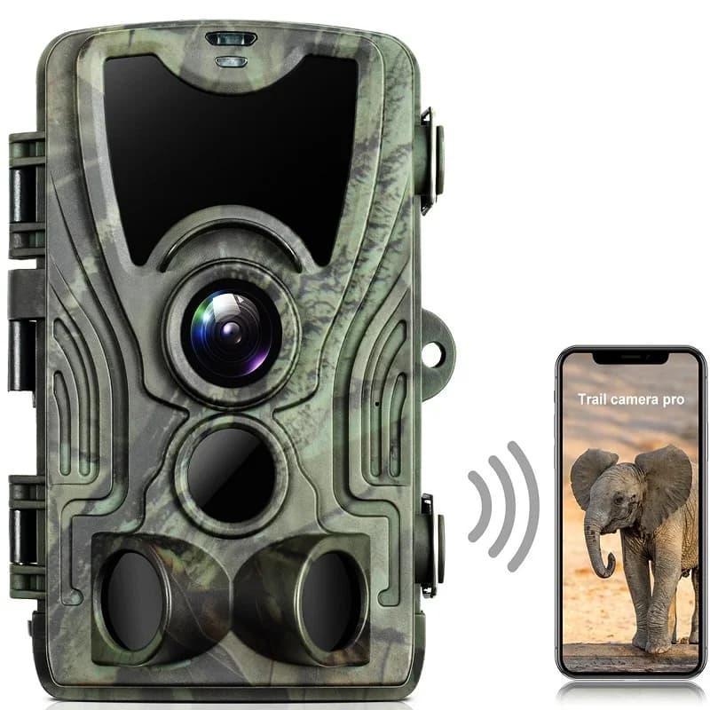 Caméra trail WIFI APP 4K/2.7K 36MP - Surveillance infrarouge étanche IP65 outdoor