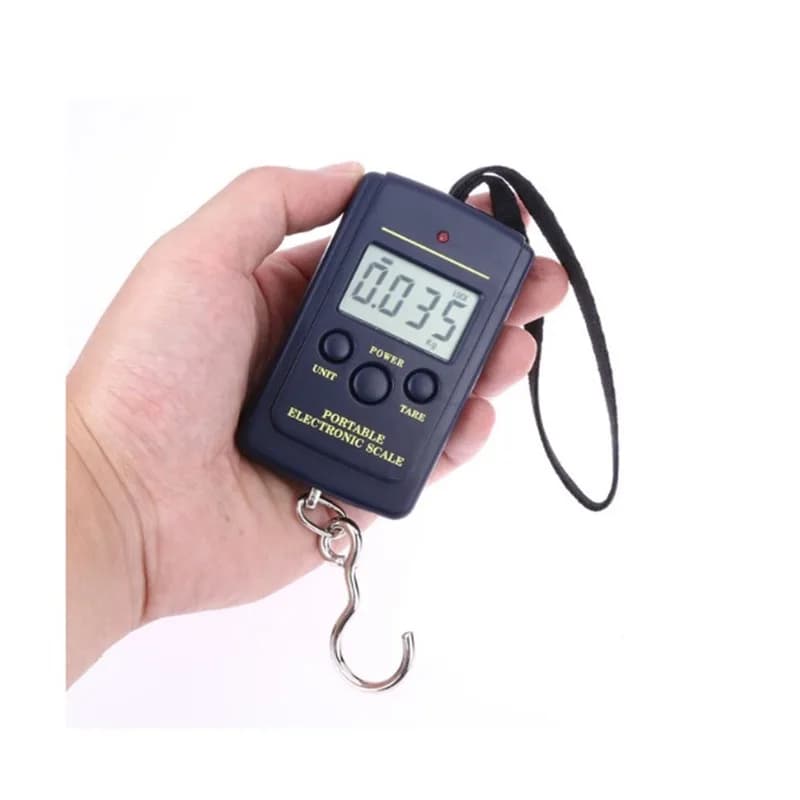 Balance digitale électronique 40kg sans rétroéclairage pour pêche voyage cuisine pesage