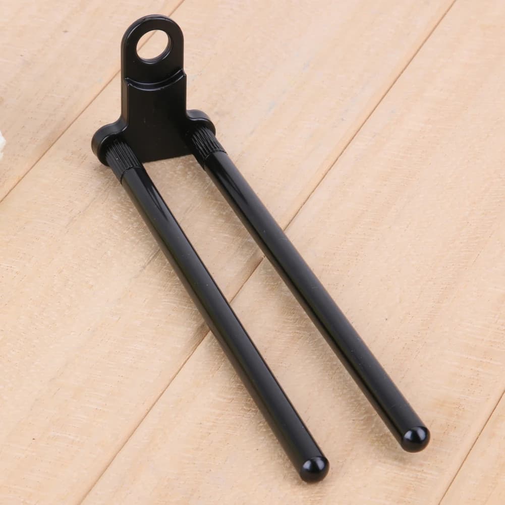 Barres anti-accrochage aluminium pour détecteurs de touches pêche carpe - 1/2/3/4/5PCS noir anti-vent