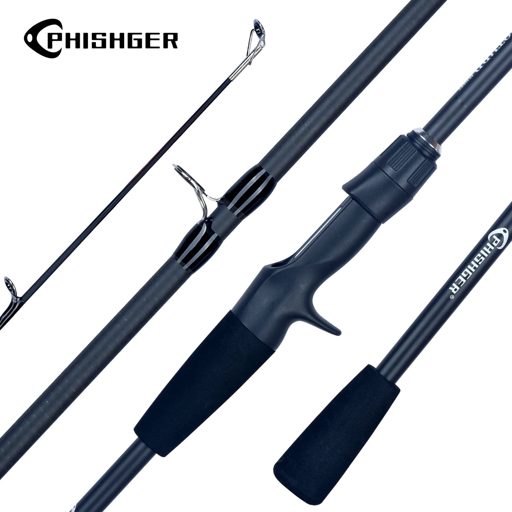 PHISHGER Canne à pêche ultra-légère travel M Fast pour truite, casting 5-30g, idéale spinner et baitcasting