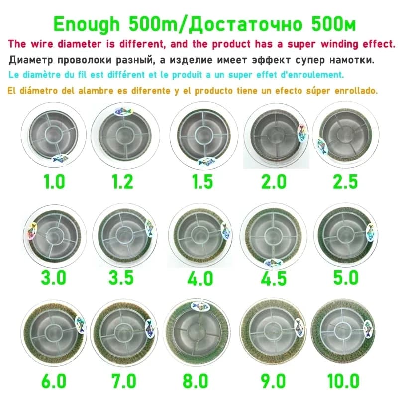Ligne fluorocarbone caméléon 500m/1000m REDTOMATO - leader carpe changeant de couleur - pêche précise