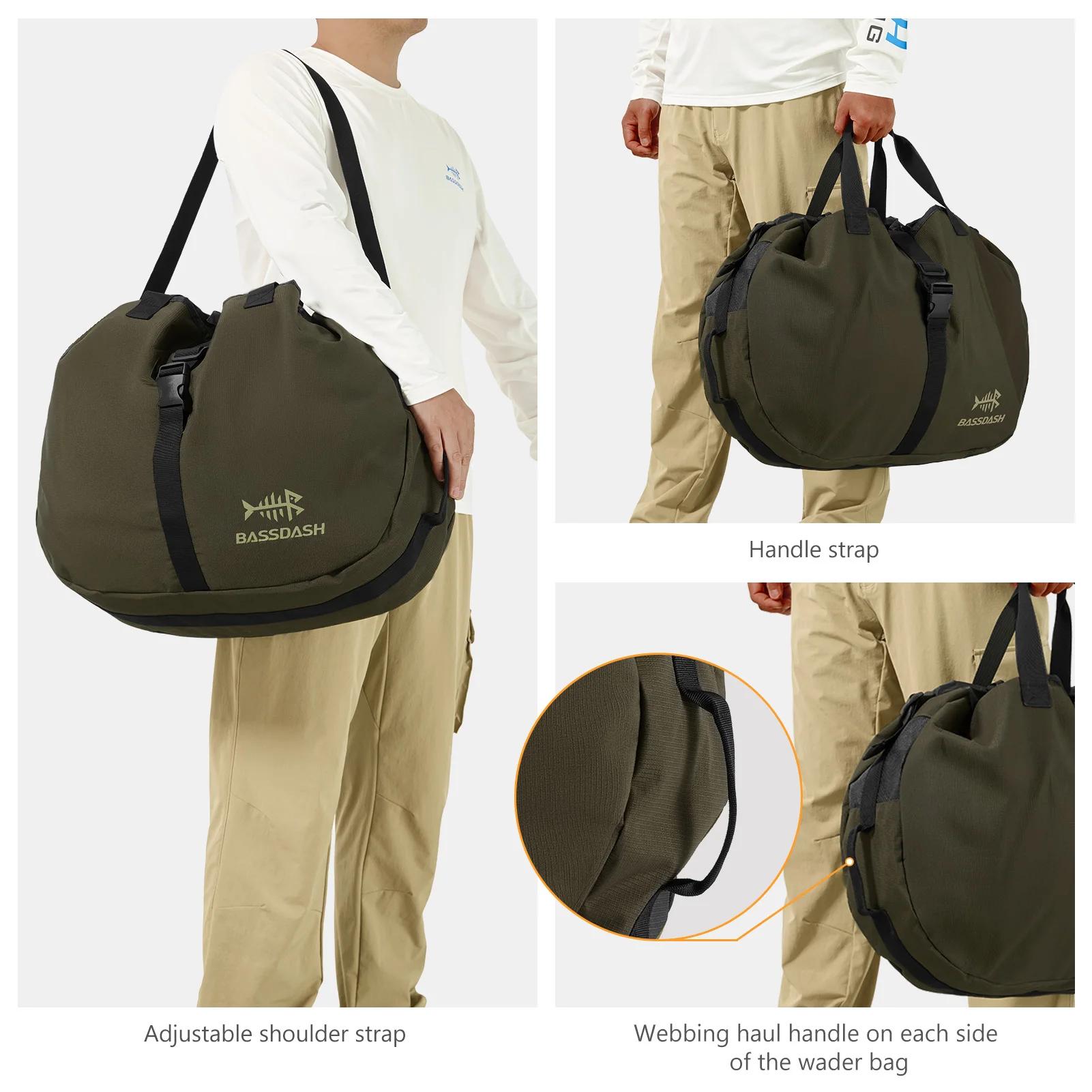 Sac de waders pliable BASSDASH avec tapis de changement et rangement bottes - FP08
