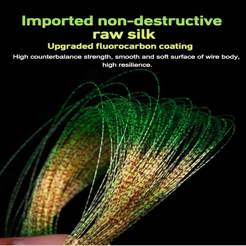 Ligne de pêche fluorocarbone ZUKIBO 3000m invisible super résistante monofilament japonais
