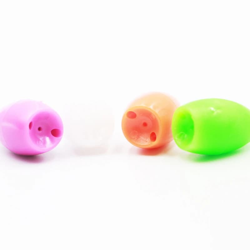 Flotteurs de lancer 4g 10 pièces pour pêche au coup et surf casting aide au lancer longue distance colorés