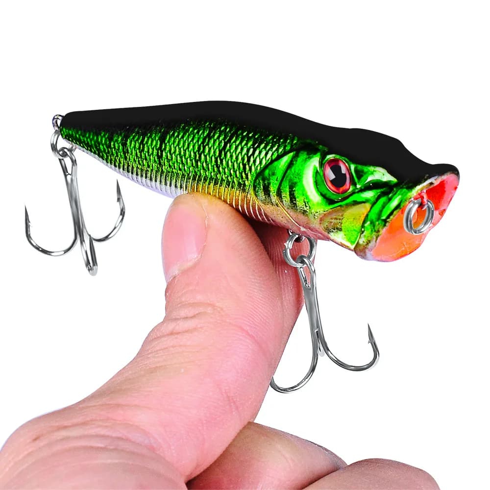 Leurre popper 93mm/12.5g FLYSAND - Appât surface topwater - Wobbleur dur pêche carnassiers