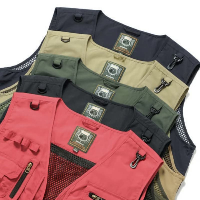 Veste de pêche chaude homme en cuir doublée polaire pour plein air automne hiver