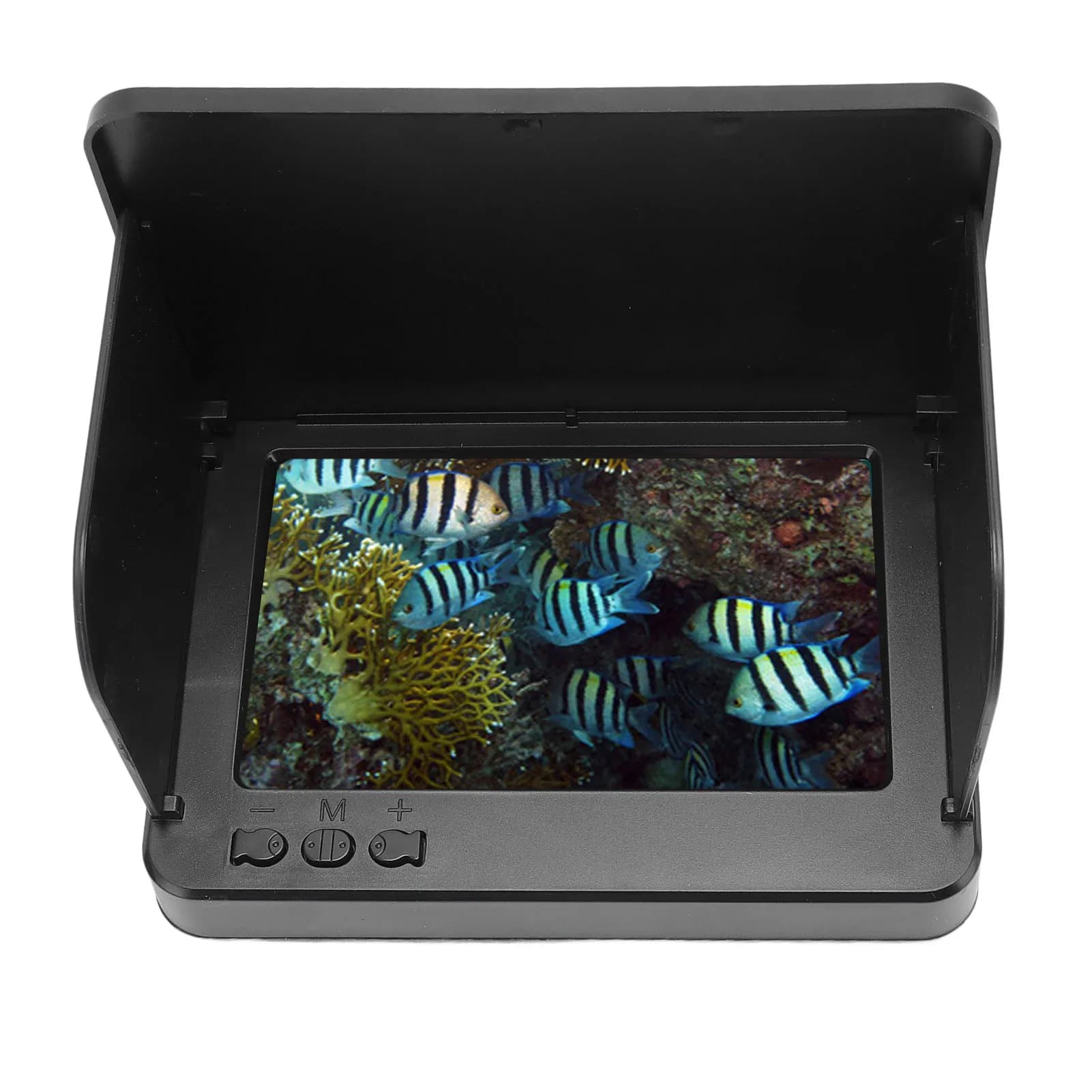 Écran de visualisation 5 pouces IPS 1500cd pour caméra de pêche avec connexion AV 3.5mm haute luminosité