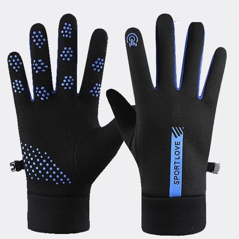 Gants de vélo femme hiver imperméables antidérapants - Résistance vent et froid pour sports outdoor