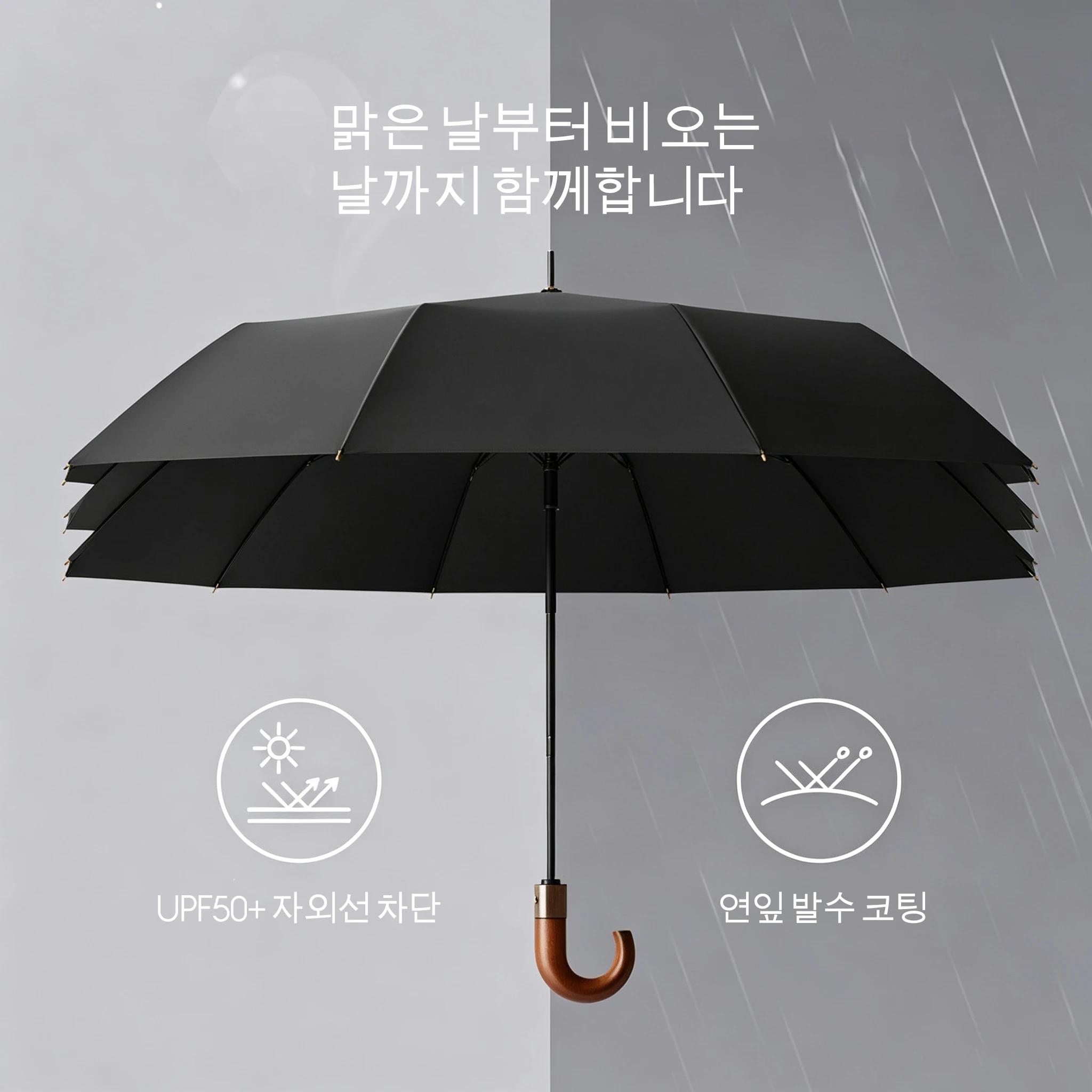 Parapluie anti-UV UPF50+ automatique design courbe pour pêche protection soleil et pluie