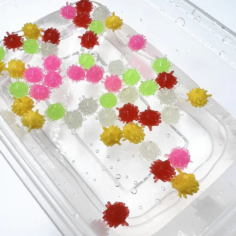 50 boilies lumineux flottants multicolores - Appâts souples au maïs pour pêche nocturne de la carpe