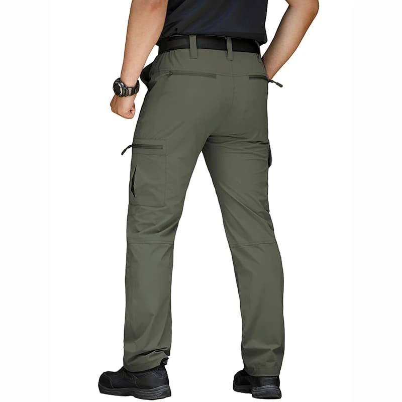 Pantalon pêche léger séchage rapide imperméable randonnée travail hommes cargo technique